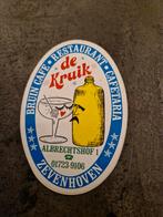 3178 Vintage Sticker De Kruik Zevenhoven, Ophalen of Verzenden, Gebruikt