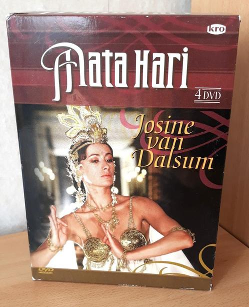 Mata Hari - Josine van Dalsum - 4 dvd’s - Complete serie, Cd's en Dvd's, Dvd's | Nederlandstalig, Zo goed als nieuw, Tv fictie