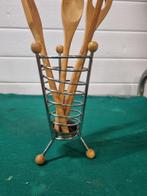 lepelhouder met houten lepels, Huis en Inrichting, Ophalen of Verzenden, 'T Olde Gre-j, Info@toldegrej.nl, Endepoelstraat 20f Didam