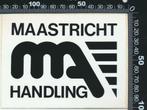 Sticker: Maastricht Airport - Handling, Verzamelen, Stickers, Ophalen of Verzenden, Zo goed als nieuw, Bedrijf of Vereniging
