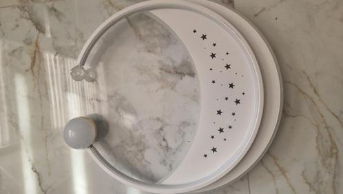 Kinderkamer lamp | Wandlamp maan met sterren – sfeerverlicht, Huis en Inrichting, Lampen | Wandlampen, Nieuw, Glas, Metaal, Ophalen of Verzenden