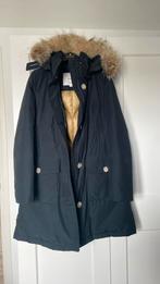 Parka van Woolrich, Ophalen, Zo goed als nieuw, Maat 34 (XS) of kleiner, Blauw
