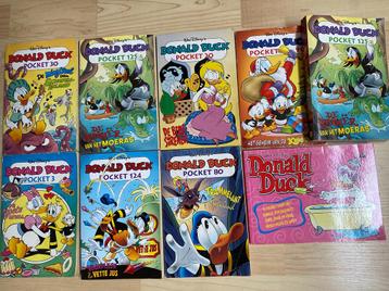 Donald Duck pockets, 9 stuks