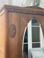 Eikenhouten spiegeldeur kast vintage, Ophalen