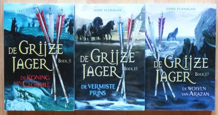 Nog 1x John Flanagan: De grijze jager ( boek 8 + 15 + 17 ), Boeken, Kinderboeken | Jeugd | 13 jaar en ouder, Gelezen, Ophalen of Verzenden