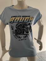 Nikkie shirt met leuke opdruk maat 36, Kleding | Dames, T-shirts, Blauw, Ophalen of Verzenden, Zo goed als nieuw, Maat 36 (S)