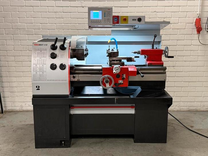 Emco Emcomat 17D draaibank, Doe-het-zelf en Verbouw, Draaibanken, Zo goed als nieuw, Metaaldraaibank, Ophalen