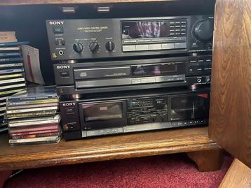 Sony stereo set bijna niet gebruikt incl. Boxen beschikbaar voor biedingen