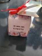 Laura Lilly wenskaarsje Je Bent Een Kanjer, Overige materialen, Nieuw, Ophalen of Verzenden, Crème