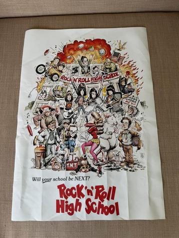 Rock 'n' Roll High School Poster beschikbaar voor biedingen