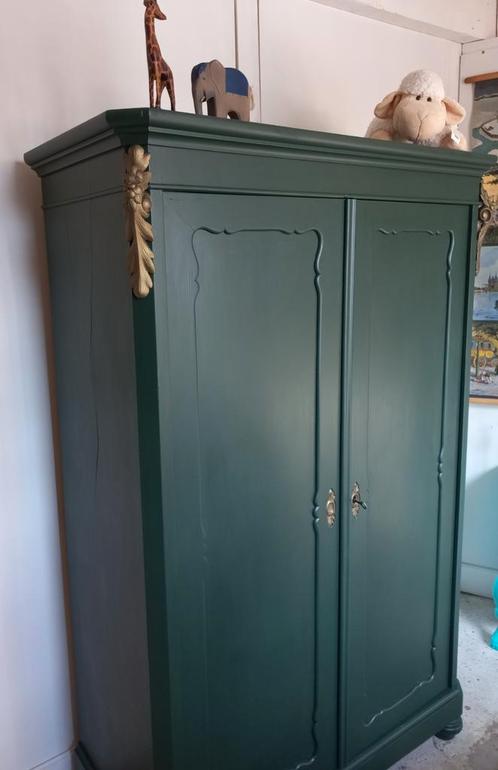Gerestylde oude kast, Huis en Inrichting, Kasten | Kledingkasten, Gebruikt, 150 tot 200 cm, 100 tot 150 cm, 25 tot 50 cm, Ophalen