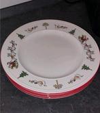 Wedgwood Windsor Christmas Borden 27cm, Huis en Inrichting, Keuken | Servies, Ophalen, Keramiek, Nieuw, Bord(en)