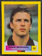 MOS sticker David Beckham - Engeland, EK 2000, Ophalen of Verzenden, Zo goed als nieuw, Buitenlandse clubs, Poster, Plaatje of Sticker