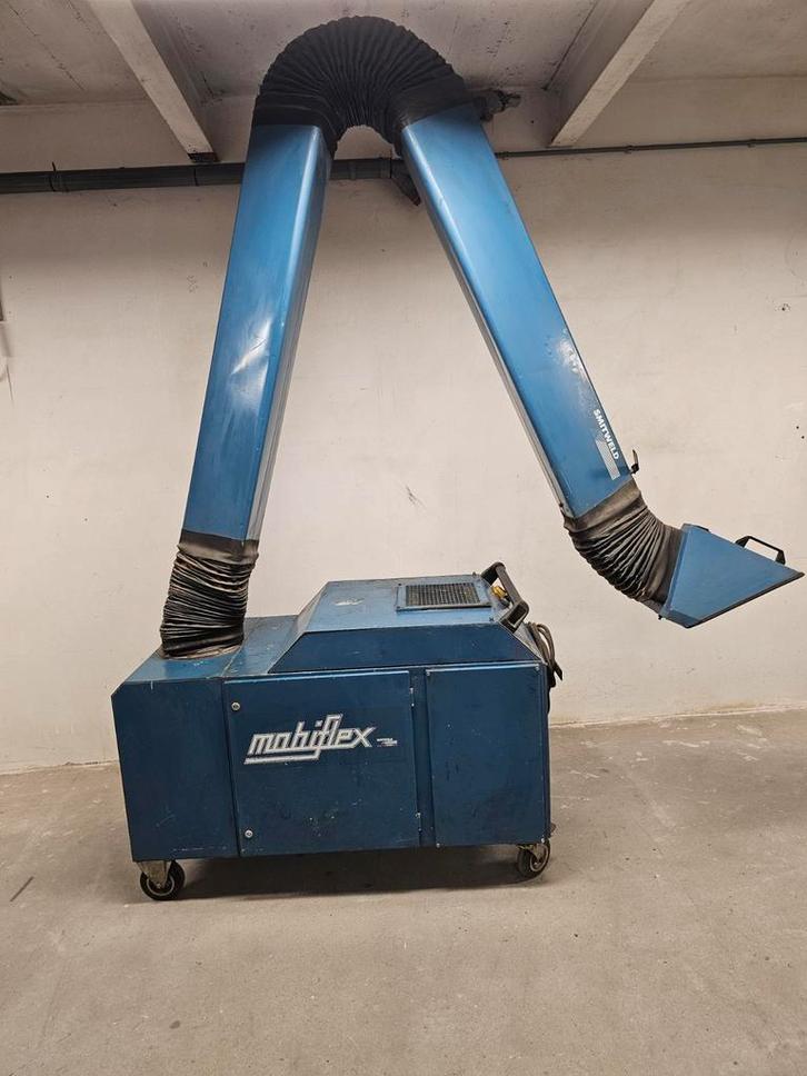 Lasdamp afzuiging, Doe-het-zelf en Verbouw, Ventilatie en Afzuiging, Gebruikt, Afzuiger, Ophalen