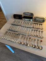 Verzameling theelepels en vorkjes, Antiek en Kunst, Antiek | Bestek, Ophalen of Verzenden