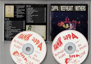 FRANK ZAPPA Beefheart Mothers 2CD Bongo Fury in El Paso - 75 beschikbaar voor biedingen