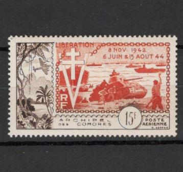 1954 15f COMORES archipel-luchtpost, Franse kolonie  beschikbaar voor biedingen