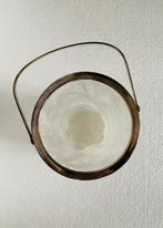 Frosted Glass ice bucket / ijsemmer van WMF , jaren 50, Verzamelen, Ophalen of Verzenden, Huis en Inrichting