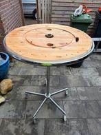 Statafel draaibaar, rolbaar en in hoogte te verstellen, Ophalen, Zo goed als nieuw
