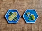 Twee Scouting Welpen Insignes, Verzamelen, Scouting, Ophalen of Verzenden, Zo goed als nieuw, Embleem, Speld of Insigne