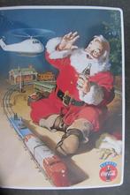 coca cola bord metaal ca 20 x 15 cm, Verzamelen, Merken en Reclamevoorwerpen, Ophalen of Verzenden, Gebruikt, Reclamebord