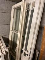 2 Tuindeuren & 2 Binnendeuren, Doe-het-zelf en Verbouw, Ophalen, Gebruikt, Binnendeur, Glas