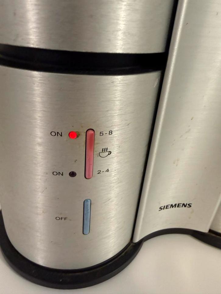 Siemens Koffiezetapparaat - Design by F.A. Porsche, Witgoed en Apparatuur, Koffiezetapparaten, Gebruikt, Gemalen koffie, Koffiemachine