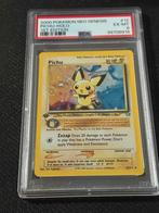 Pichu Holo Neo Genesis 1st Edition PSA 6, Ophalen of Verzenden, Losse kaart, Foil