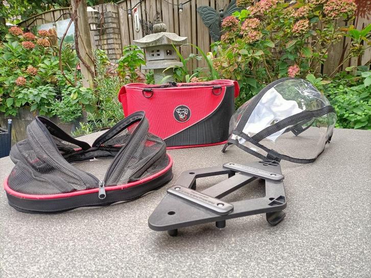 DoggyRide Dutchdog Cocoon fietsmand reismand met extra's, Dieren en Toebehoren, Honden-accessoires, Gebruikt, Ophalen of Verzenden