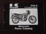 KAWASAKI Z500 B 1979 parts catalog Z500B Z 500, Motoren, Ophalen of Verzenden, Kawasaki