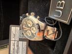 ublast chronograph, Sieraden, Tassen en Uiterlijk, Horloges | Heren, Overige merken, Leer, Staal, Polshorloge