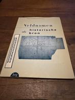 Veldnamen als historische bron - Werken met Brabantse Bronne, Ophalen of Verzenden, 20e eeuw of later, Gelezen