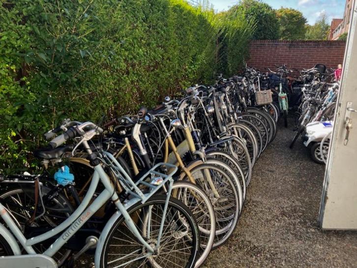 Partij fietsen +/- 70 stuks, Fietsen en Brommers, Fietsen | Dames | Damesfietsen, Gebruikt, Gazelle, 50 tot 53 cm, Ophalen
