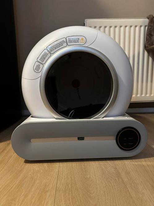 Automatische kattenbak inclusief 5 kattenbak zakjes, Dieren en Toebehoren, Kattenbakken, Zo goed als nieuw, Zelfreinigend, Ophalen