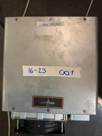 Bitmain Antminer S11 20,5Th SHA-256 (16-23 Th). Goede staat beschikbaar voor biedingen