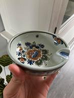 Antieke vintage asbak delft polychroom holland handwerk, Antiek en Kunst, Antiek | Keramiek en Aardewerk, Ophalen of Verzenden