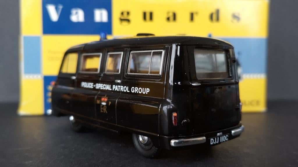 Morris J2 Metropolitan Police Special Patrol Vanguards Pol, Auto, Nieuw, Le19 1rl Leicester uk, Corgi Vanguards ltd