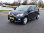 Vw up! High up! Nieuw model, vol optie en dealer onderhouden, Auto's, Voorwielaandrijving, 4 stoelen, Leder en Stof, Zwart