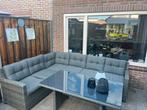 Loungeset met hoge tafel, Tuin en Terras, Tuinsets en Loungesets, Ophalen, Wicker, Bank