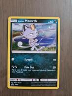 Alolan Meowth SM43 Promo Pokemonkaart, Nieuw, Foil, Ophalen of Verzenden, Losse kaart