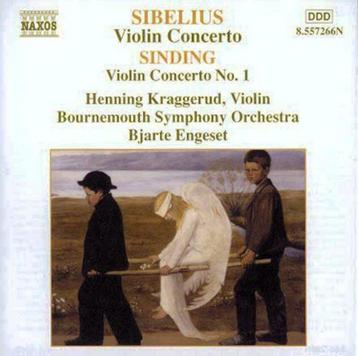 SIBELIUS & SINDING Violin concerto no. 1 CD KRAGGERUD NAXOS beschikbaar voor biedingen