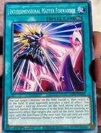 Yu-Gi-Oh! Interdimensional Matter Forwarder INFO 1st Edition, Verzenden, Zo goed als nieuw, Losse kaart