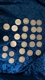 21 rijksdaalder knaak knaken gulden stuk 5, Postzegels en Munten, 2½ gulden, Koningin Wilhelmina, Ophalen of Verzenden