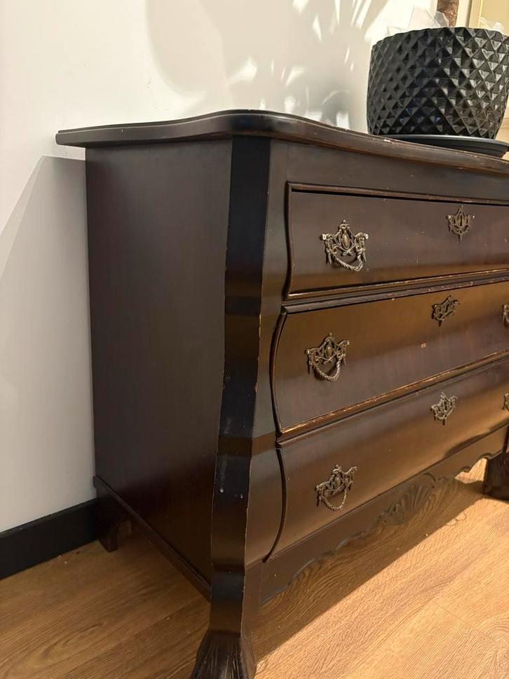 Buikkast met 3 lades - Opknapper, Huis en Inrichting, Kasten | Dressoirs, Gebruikt, 50 tot 100 cm, 25 tot 50 cm, Met lade(s), Overige houtsoorten