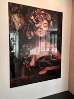 Glas Art, Foto kunst, kristalglas met fotprint, Ophalen