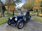 Alvis Firefly Cabriolet Unieke Oldtimer 1932 Leer Cabrio, Gebruikt, Zwart, 4 cilinders, Cabriolet