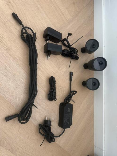 3x Philips Hue Secure Camera’s (+kabels), Audio, Tv en Foto, Videobewaking, Gebruikt, Ophalen of Verzenden