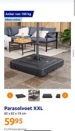 Parasolvoet XXL  82 x 82 x 19 cm, Tuin en Terras, Parasols, Ophalen, Nieuw, Minder dan 1 meter, Parasolvoet