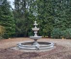Engelse fontein met rand, Tuin en Terras, Ophalen of Verzenden, Nieuw, Beton, Fontein