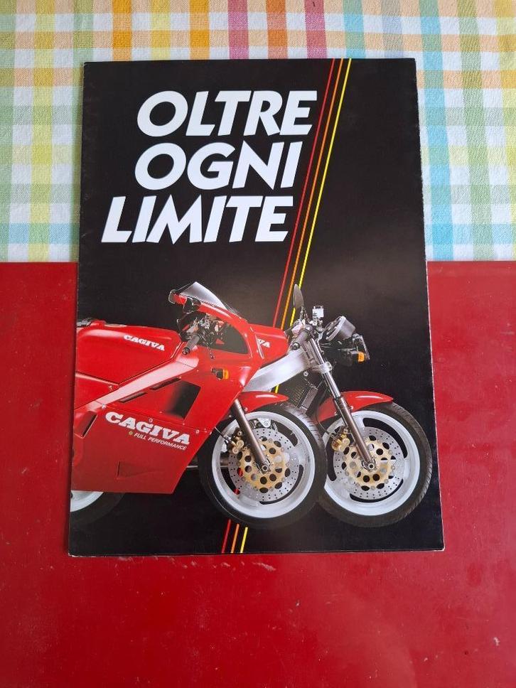 Cagiva Mito 125cc tweetakt sportmotor Italiaanse folder, Boeken, Auto's | Folders en Tijdschriften, Nieuw, Overige merken, Verzenden